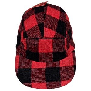 NICKELODEON Hat Adventures of PETE & PETE Hunter Buffalo Red Black Plaid Cap NWT